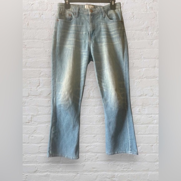 Lucky Brand Bridgette High Rise Cropped Mini Boot Jean in light wash Sz 6/28 - Picture 3 of 11